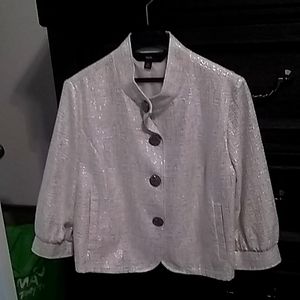 Metallic blazer/jacket